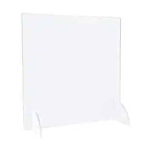Spuckschutz ohne Durchreiche VITAdisplays standfest 65.0 x 90.0