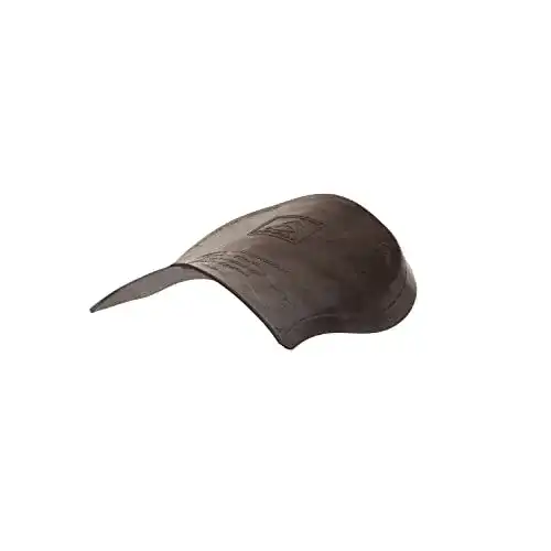 Acavallo-Pad Acavallo Gel-Pad 1/2 – hinten erhöht – schwarz