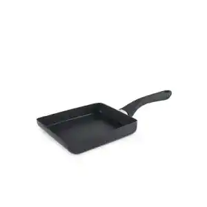 Tamagoyaki-Pfanne IBILI Inducta, Aluminium, schwarz, 15×18 cm