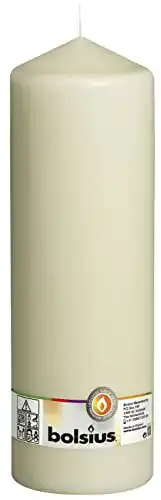 Bolsius-Kerzen bolsius Stumpenkerze, 300x ⌀98 mm, elfenbein