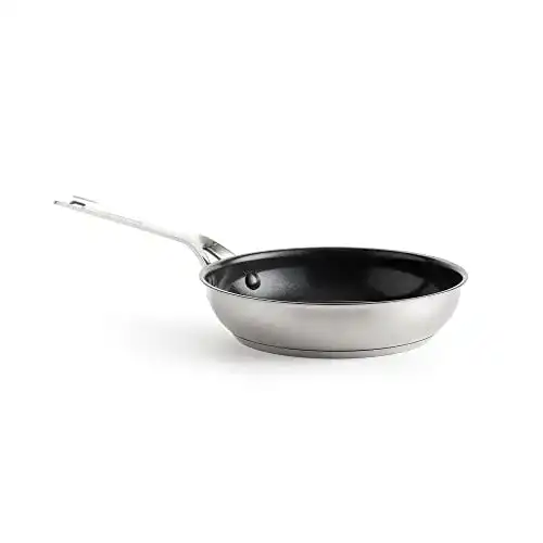 KitchenAid-Pfanne KitchenAid, Edelstahl-Bratpfanne, 28 cm, Silber