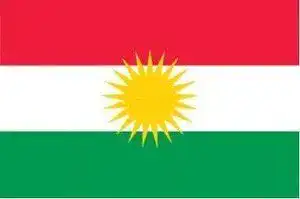 Kurdistan-Flagge Fahnen Flaggen KURDISTAN 150 x 90 cm Fahne
