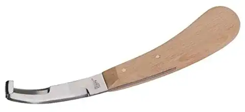 Hufmesser Kerbl einschneidig, rechts große Klinge