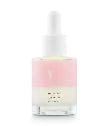 Sonnencreme Gesicht 50 VENICEBODY Hyaluron Sun Drops LSF50