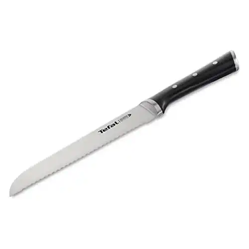 Brotmesser Tefal Ice Force K23204, 20cm, Handschutz, Edelstahl