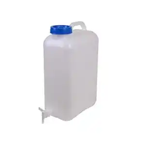Wasserkanister mit Hahn Ackrutat lebensmittelfreundlich 19 Liter
