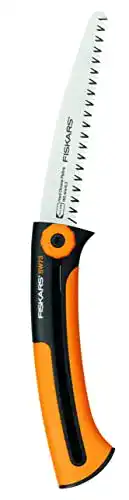 Astsäge Fiskars Handsäge für frisches Holz, Grobzahnung, 16 cm