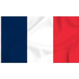 Frankreich-Flagge Storm&Lighthouse Frankreich Flagge