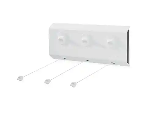 Wäscheleine ausziehbar Leifheit Wandtrockner Rollfix Triple 150