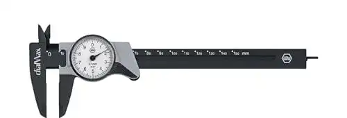 Uhren-Messschieber Wiha Uhrmessschieber dialMax® 150 mm