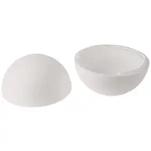 Styroporkugel Glorex 6 3803 842 teilbar, Halbschalen, weiß