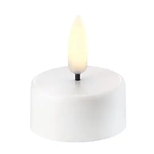Uyuni-Kerze Uyuni Lighting LED Teelicht 3,8 x 4,7 cm weiß