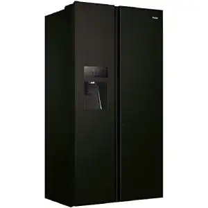 Haier-Side-by-Side Haier HSR3918FIPB Kühl-Gefrier-Kombination