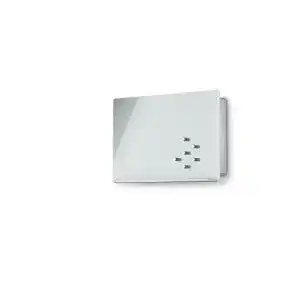 Schlüsselkasten Blomus 65363 Glasmagnettafel Velio, weiß