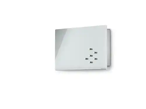 Schlüsselkasten Blomus 65363 Glasmagnettafel Velio, weiß