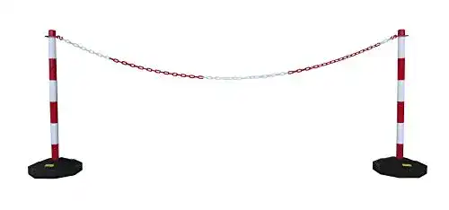 Kettenpfosten-Set SNS SAFETY LTD GC2-CH2 Paar Kunststoff Poller
