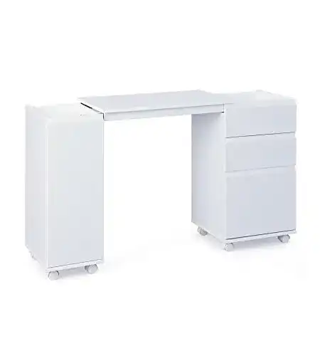 Inter-Link-Schreibtisch Inter Link Ausziehbarer Schrank
