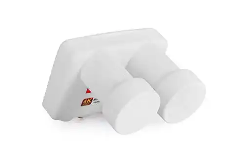 Twin-LNB RED OPTICUM LMTP 04H Monoblock Twin LNB 0.1dB