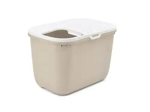 Katzentoilette Mantovani Pet Diffusion SAVIC Hop In Einstieg oben