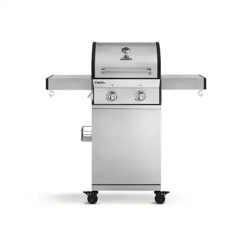 Gasgrill bis 500 Euro BURNHARD 2-Brenner Gasgrill FRED Jr. Basic