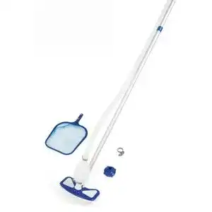 Pool-Reinigungsset Bestway Flowclear Handreiniger für Pools, weiß