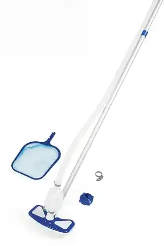 Pool-Reinigungsset Bestway Flowclear Handreiniger für Pools, weiß