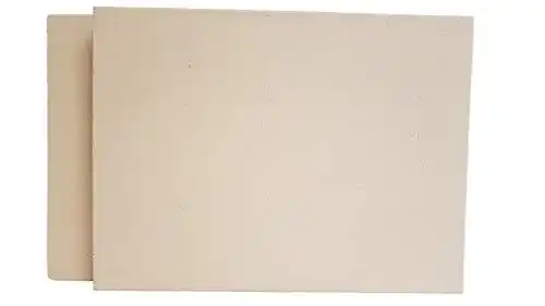 Schamotteplatte hs-kamine 2 Stück 40x30x4 cm Schamottplatte