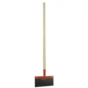 Stoßscharre Kerbl 30cm mit Stiel 1 mm Blechstärke, 1 Stück