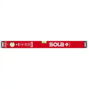 Sola-Wasserwaage Sola SM red, aus Aluminium, 30 cm, 2 Libellen