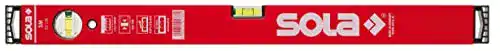 Sola-Wasserwaage Sola SM red, aus Aluminium, 30 cm, 2 Libellen