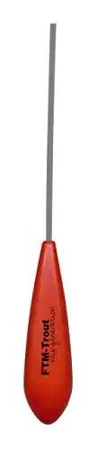 Sbirolino FTM Bombarde Floating Fluo red, zum Forellenangeln