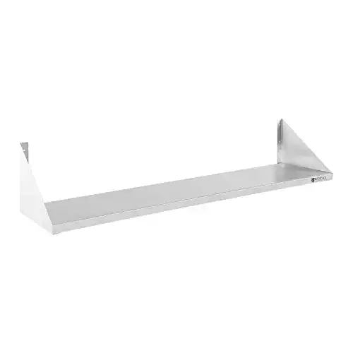 Wandregal Royal Catering, Wandbord 1 Fläche, 120 cm lang, 30 cm