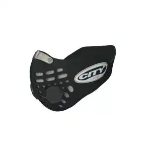 Trainingsmaske Respro Atemmaske City schwarz schwarz L