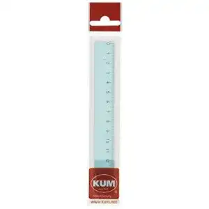 Lineal Kum AZ303.22.19-B – Flach L1 Pop B, 15 cm, blau, 1 Stück