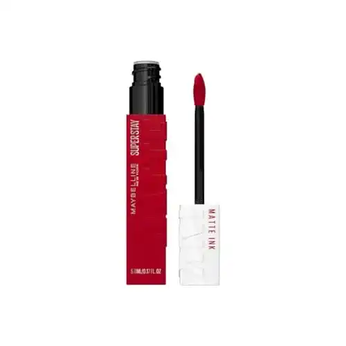 Roter Lippenstift MAYBELLINE New York, Super Stay Matte Ink