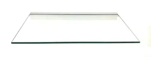 Glasregal Regale4You 50×30 cm /8mm Klarglas Wandprofil LINO8 Alu