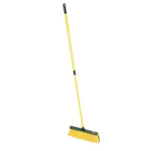 Krallenbesen FloraSun mit Teleskopstiel, 40 cm Breite