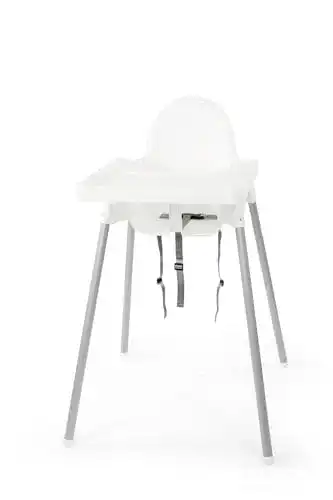 Hochstuhl Ikea Antilop mit Tablett, Weiß