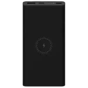 Qi-Powerbank Xiaomi Externer Akku MI kabellos Essential schwarz