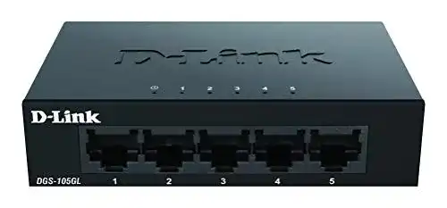 Switch D-Link DGS-105GL 5-Port Unmanaged Gigabit, ohne Lüfter