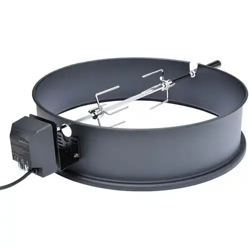 Drehspieß onlyfire Grillspieß Set für Weber 57 cm Kugelgrill