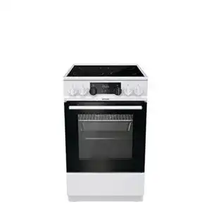 Standherd 60 cm Gorenje EC 5341 WG mit Glaskeramik-Kochfeld