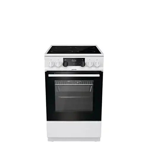 Standherd 60 cm Gorenje EC 5341 WG mit Glaskeramik-Kochfeld