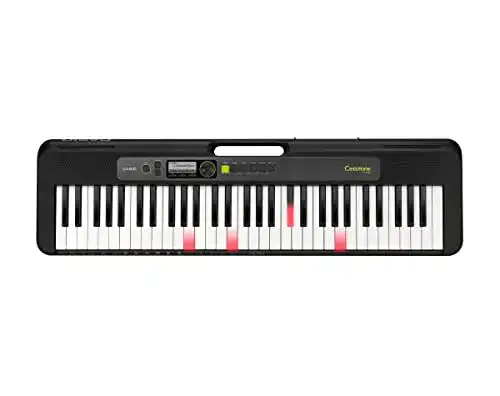 Keyboard mit Anschlagdynamik Casio LK-S250 TONE, schwarz
