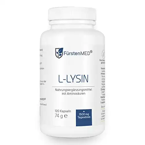 Lysin FürstenMED ® L- Kapseln, 1500mg, 120 Kapseln