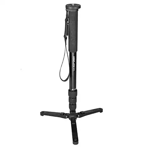 Einbeinstativ mit Standspinne Kingjoy MP3008 Monopod/Einbein