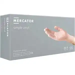 Vinylhandschuhe MERCATOR MEDICAL MERCATOR Gepuderte Vinyl