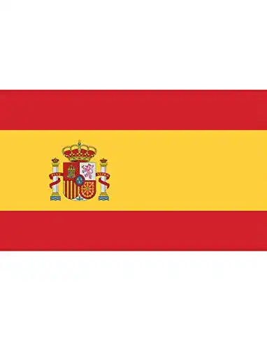 Spanien-Flagge TrendClub100 ® Fahne Flagge „Spanien Spain ES“