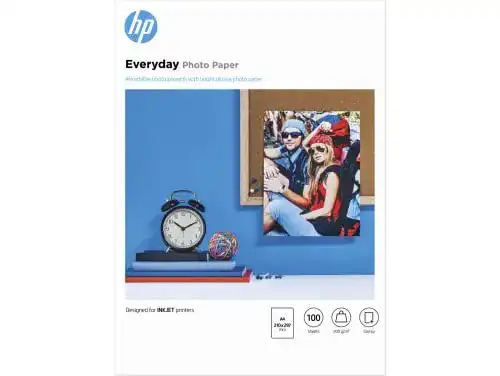 Fotopapier A4 HP Everyday-Fotopapier, glänzend, 200 g/m2