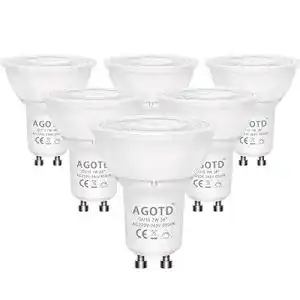 LED-GU10 (dimmbar) AGOTD LED GU10 Dimmbar, 6er Pack